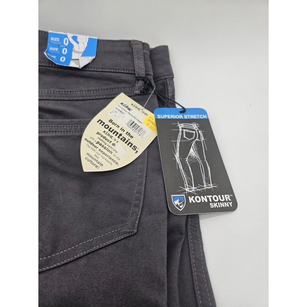 Kuhl Women’s Skinny Pants Black Size 0 Regular Stretch, Moisture Wicking